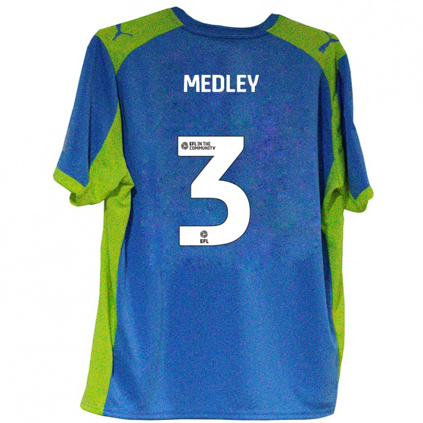 Danxen Kinderen Zech Medley #3 Hemelsblauw Geel Uitshirt Uittenue 2025/26 T-Shirt België