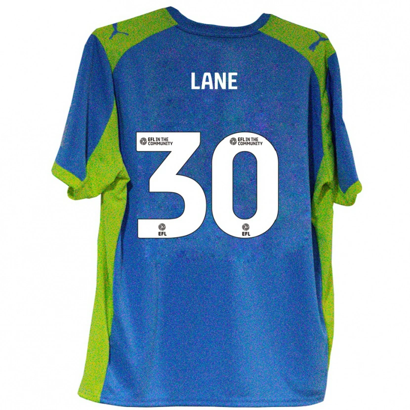 Danxen Kinderen Mikey Lane #30 Hemelsblauw Geel Uitshirt Uittenue 2025/26 T-Shirt België
