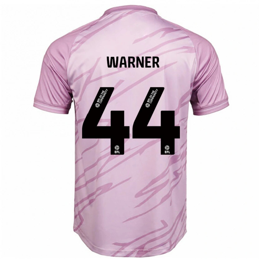 Danxen Kinderen James Warner #44 Roze Zwart Uitshirt Uittenue 2025/26 T-Shirt België