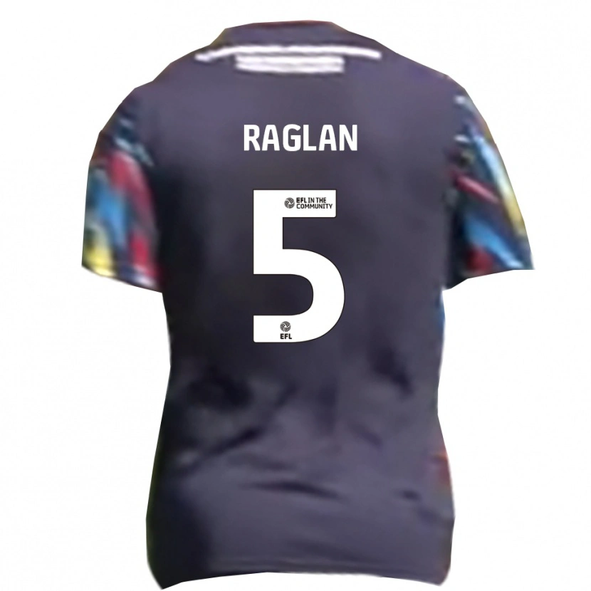 Danxen Kinderen Charlie Raglan #5 Marine Geel Rood Uitshirt Uittenue 2025/26 T-Shirt België