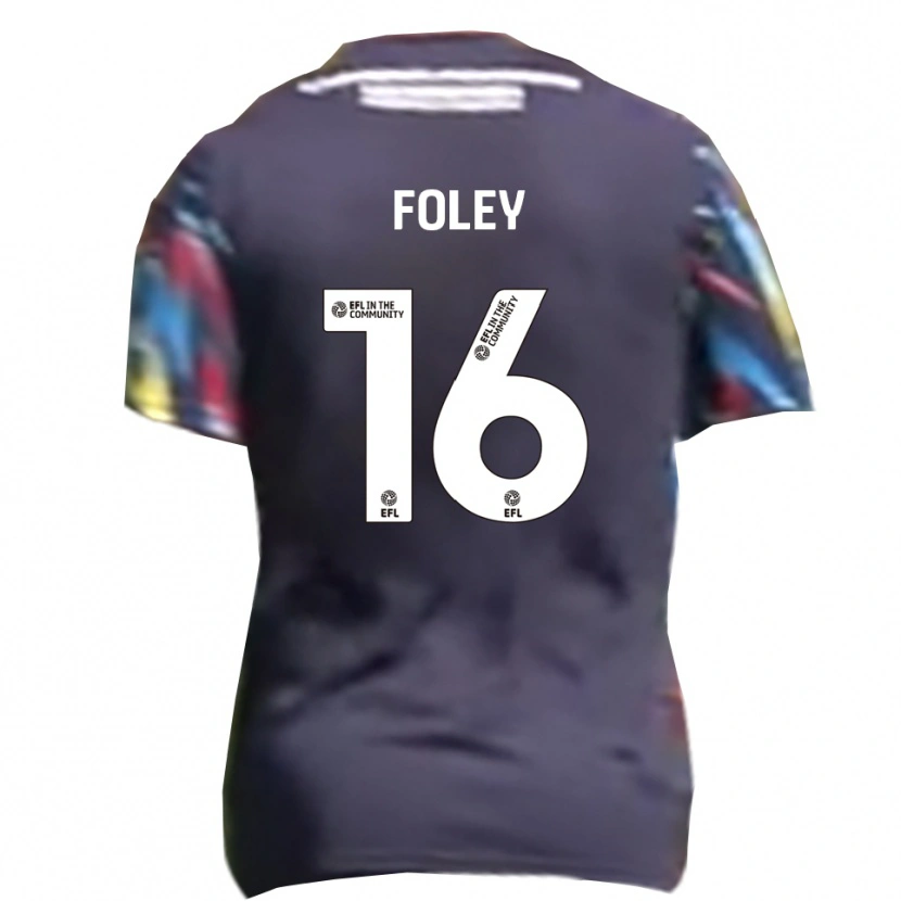 Danxen Kinderen Sam Foley #16 Marine Geel Rood Uitshirt Uittenue 2025/26 T-Shirt België