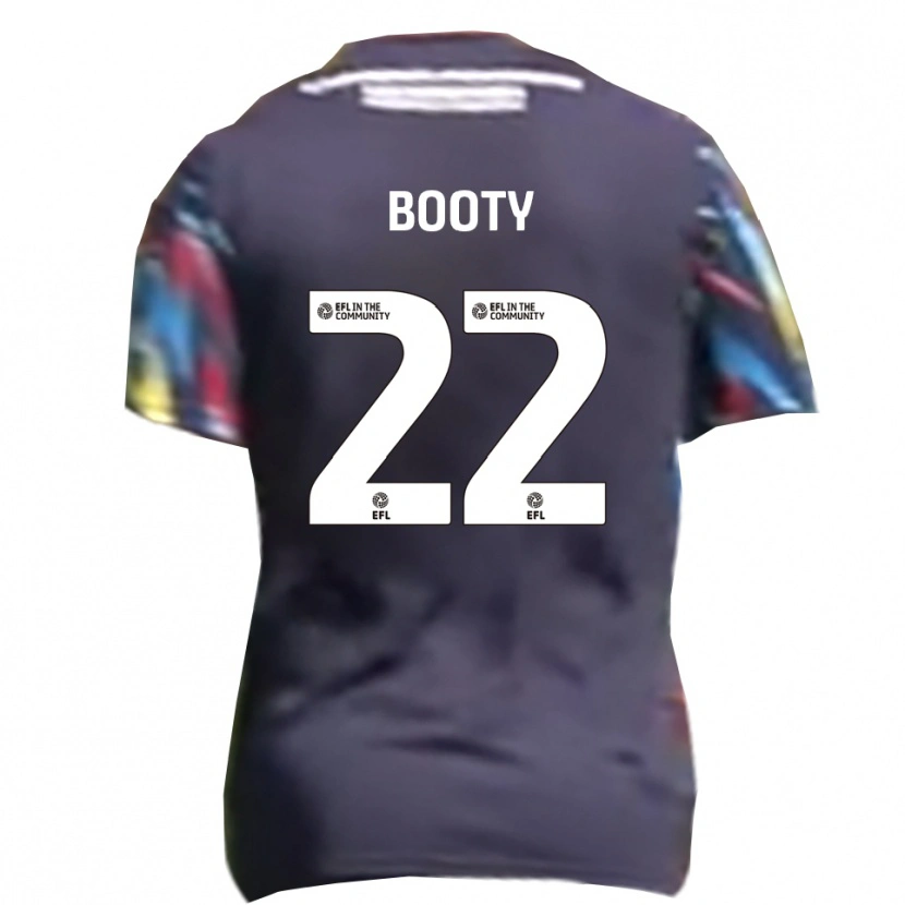 Danxen Kinderen Regan Booty #22 Marine Geel Rood Uitshirt Uittenue 2025/26 T-Shirt België