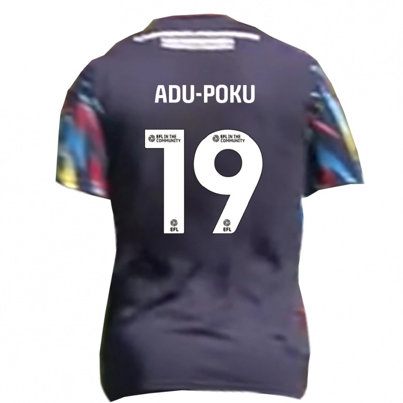 Danxen Kinderen Michael Adu-Poku #19 Marine Geel Rood Uitshirt Uittenue 2025/26 T-Shirt België