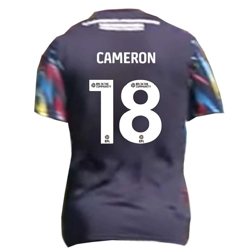 Danxen Kinderen Innes Cameron #18 Marine Geel Rood Uitshirt Uittenue 2025/26 T-Shirt België