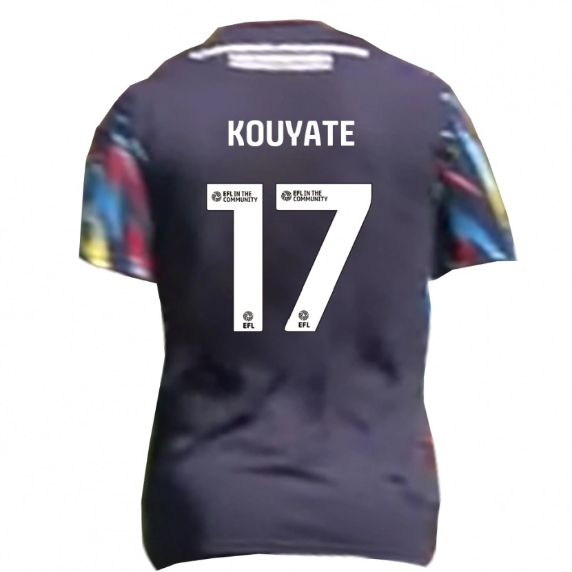 Danxen Kinderen Katia Kouyate #17 Marine Geel Rood Uitshirt Uittenue 2025/26 T-Shirt België