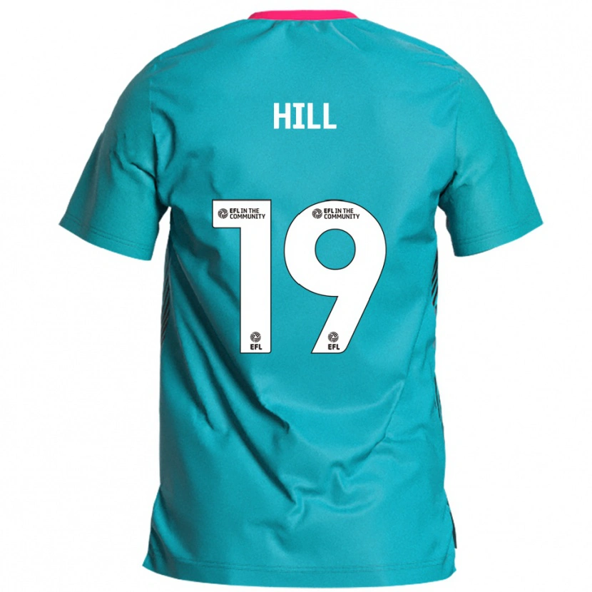 Danxen Kinderen Tom Hill #19 Hemelsblauw Roze Uitshirt Uittenue 2025/26 T-Shirt België