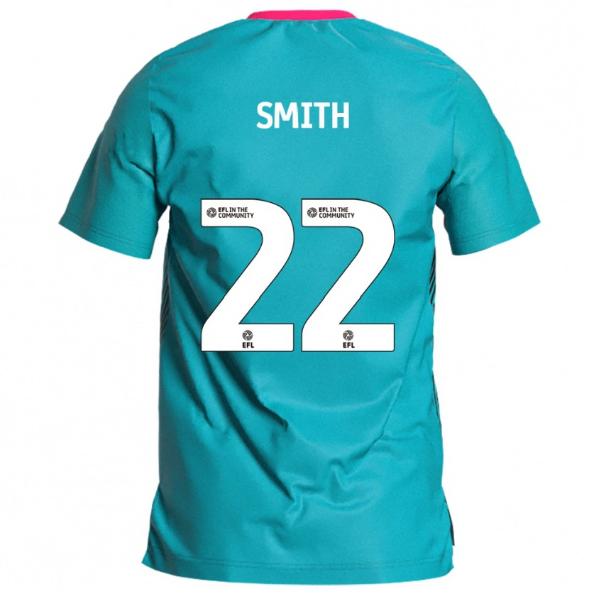 Danxen Kinderen Reece Smith #22 Hemelsblauw Roze Uitshirt Uittenue 2025/26 T-Shirt België