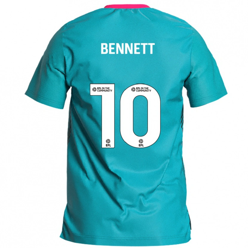 Danxen Kinderen Mason Bennett #10 Hemelsblauw Roze Uitshirt Uittenue 2025/26 T-Shirt België