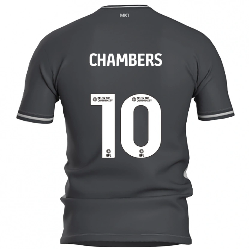 Danxen Kinderen T'yanna Chambers #10 Grijs Zilver Uitshirt Uittenue 2025/26 T-Shirt België