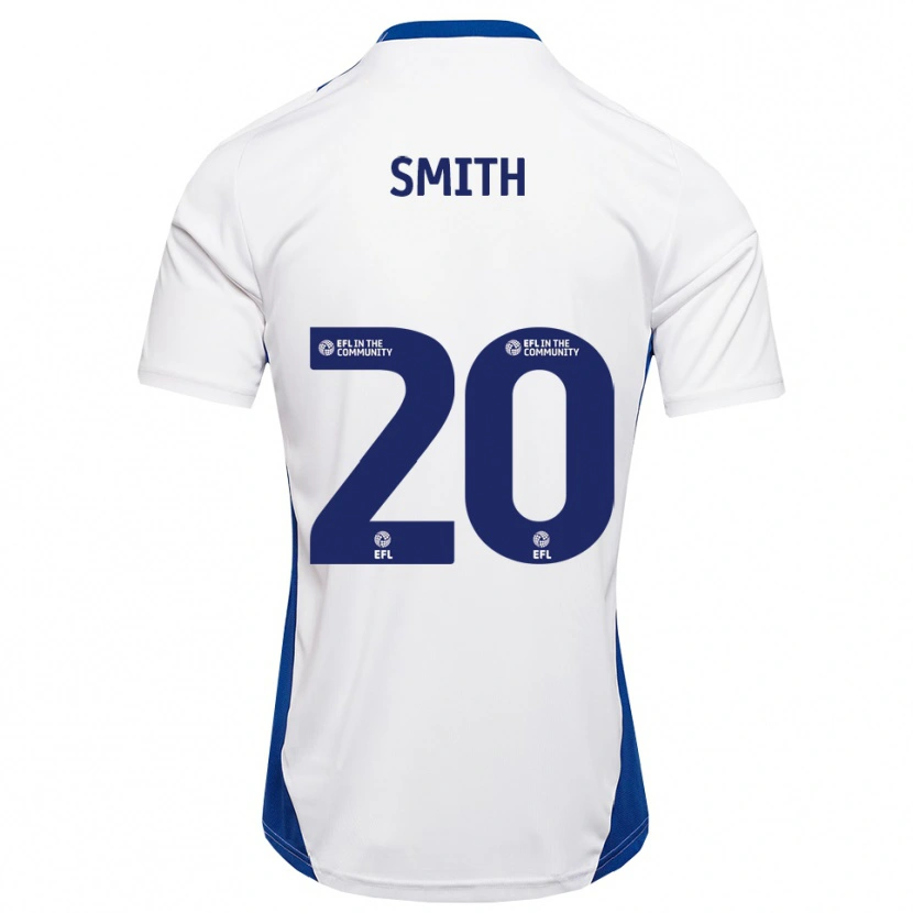 Danxen Kinderen Jessica Smith #20 Wit Blauw Uitshirt Uittenue 2025/26 T-Shirt België