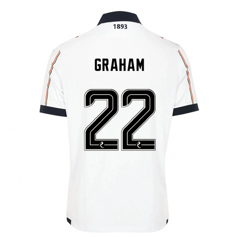 Danxen Kinderen Luke Graham #22 Wit Marine Rood Uitshirt Uittenue 2025/26 T-Shirt België