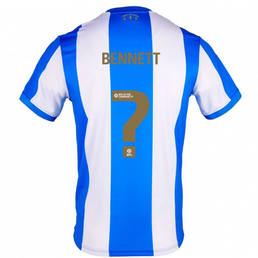 Danxen Heren Hugo Bennett #0 Blauw Wit Thuisshirt Thuistenue 2025/26 T-Shirt België