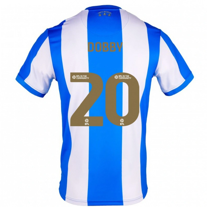 Danxen Heren Sarah Dobby #20 Blauw Wit Thuisshirt Thuistenue 2025/26 T-Shirt België