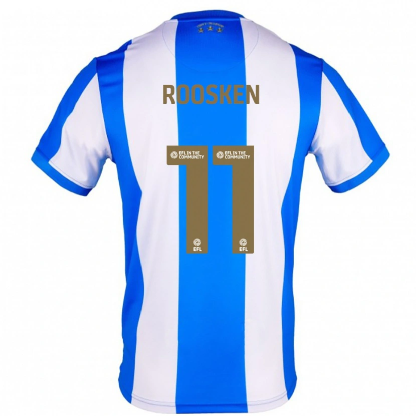 Danxen Heren Ruben Roosken #11 Blauw Wit Thuisshirt Thuistenue 2025/26 T-Shirt België