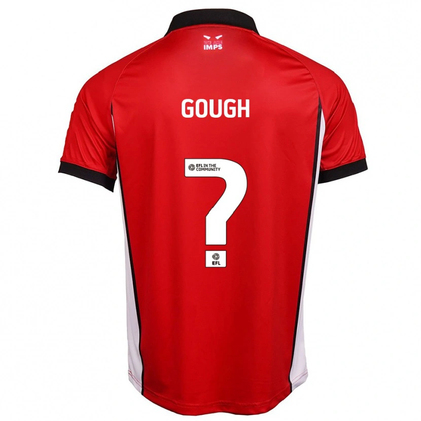 Danxen Heren Emma Gough #0 Rood Wit Thuisshirt Thuistenue 2025/26 T-Shirt België