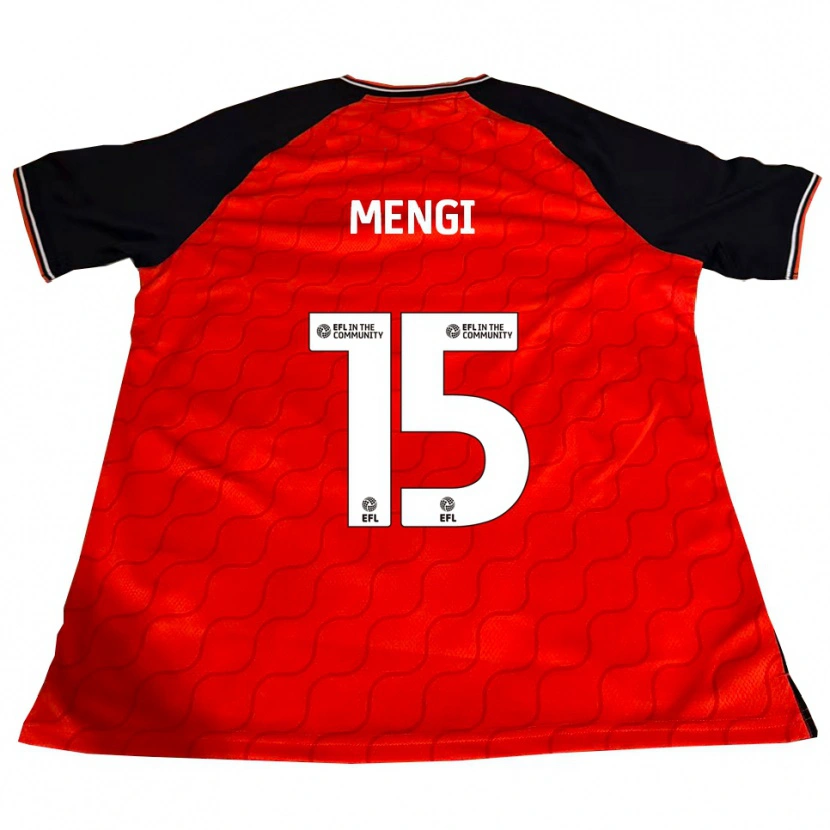 Danxen Heren Teden Mengi #15 Oranje Zwart Wit Thuisshirt Thuistenue 2025/26 T-Shirt België