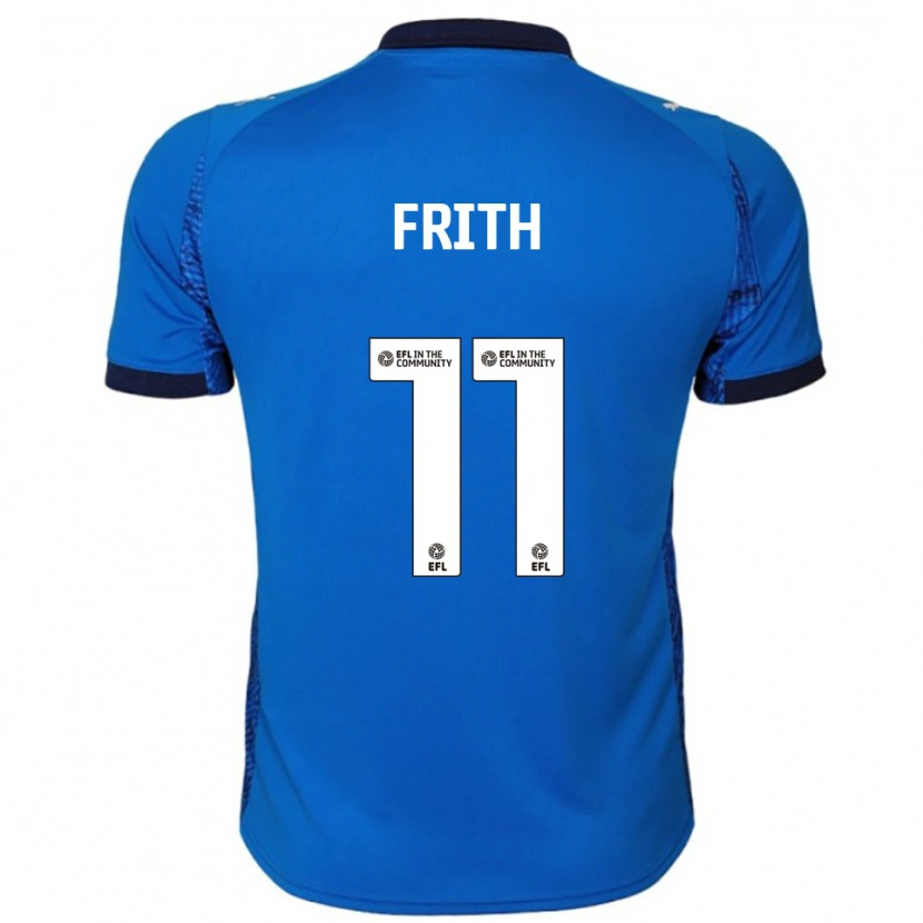 Danxen Heren Declan Frith #11 Blauw Wit Thuisshirt Thuistenue 2025/26 T-Shirt België