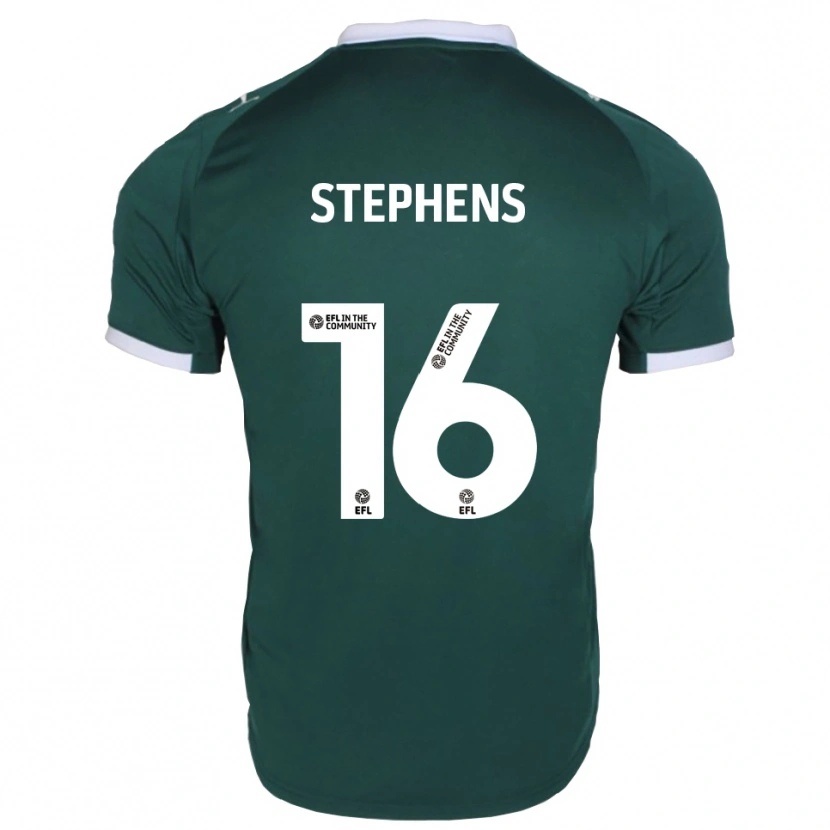 Danxen Heren Ella Stephens #16 Groen Wit Thuisshirt Thuistenue 2025/26 T-Shirt België
