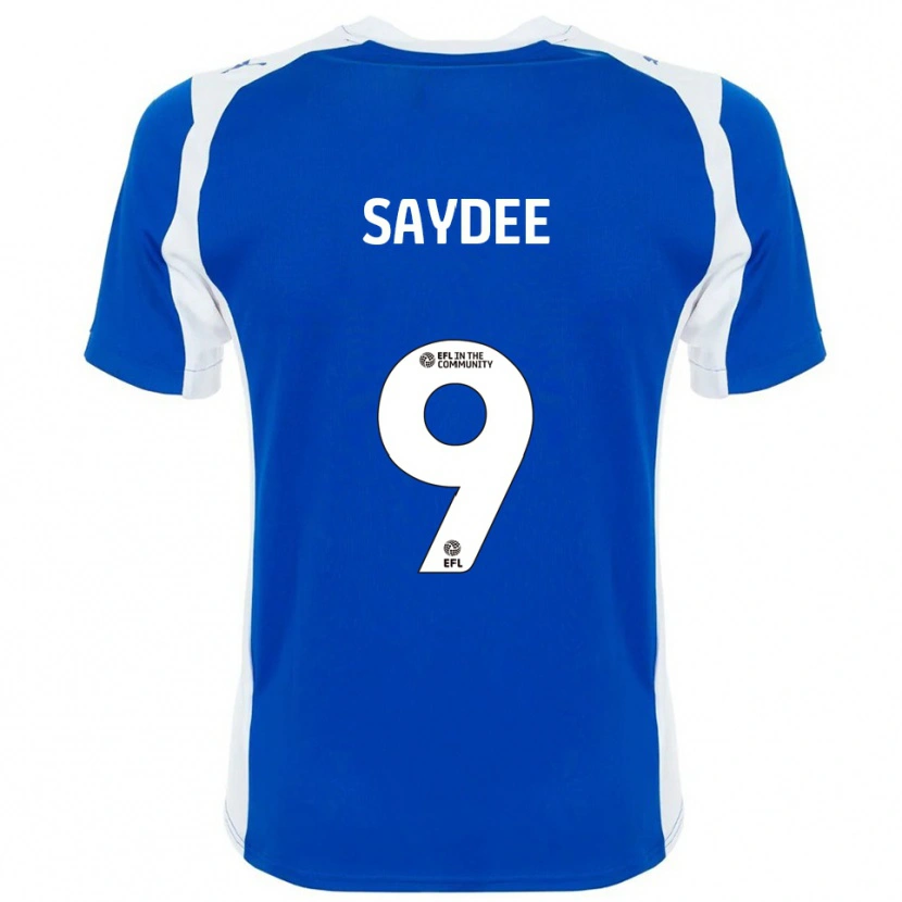 Danxen Heren Christian Saydee #9 Blauw Wit Thuisshirt Thuistenue 2025/26 T-Shirt België