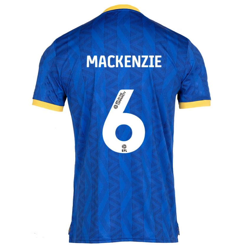 Danxen Heren Hannah Mackenzie #6 Marine Geel Thuisshirt Thuistenue 2025/26 T-Shirt België