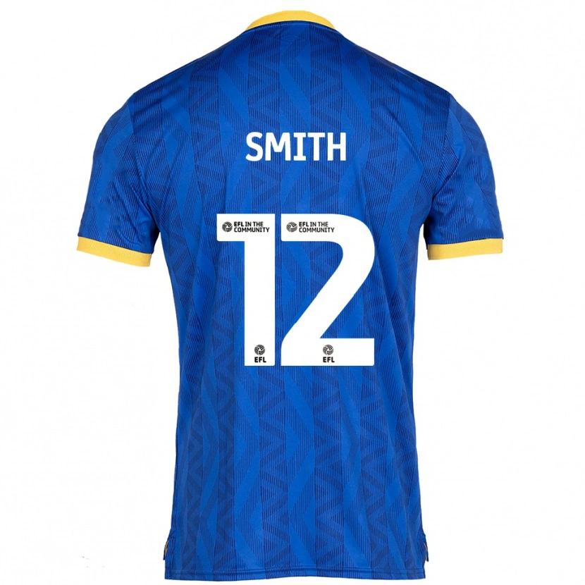 Danxen Heren Alistair Smith #12 Marine Geel Thuisshirt Thuistenue 2025/26 T-Shirt België
