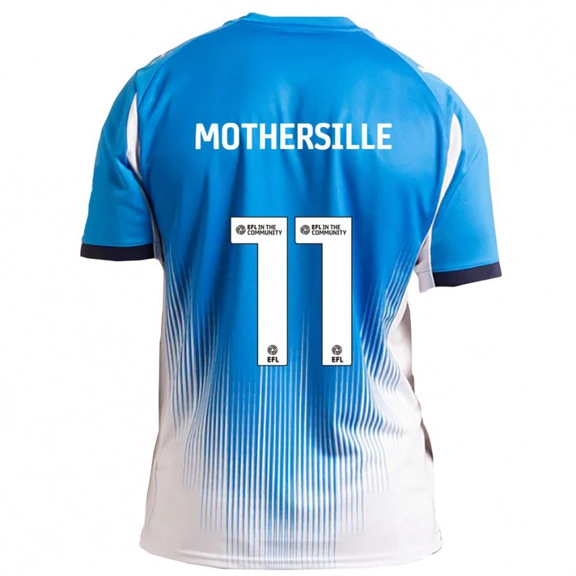 Danxen Heren Malik Mothersille #11 Blauw Wit Thuisshirt Thuistenue 2025/26 T-Shirt België