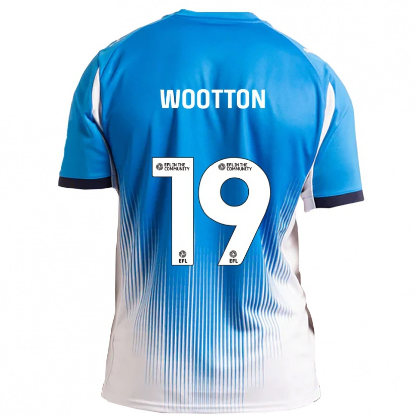 Danxen Heren Kyle Wootton #19 Blauw Wit Thuisshirt Thuistenue 2025/26 T-Shirt België