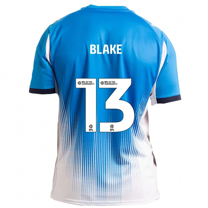 Danxen Heren Billy Blake #13 Blauw Wit Thuisshirt Thuistenue 2025/26 T-Shirt België