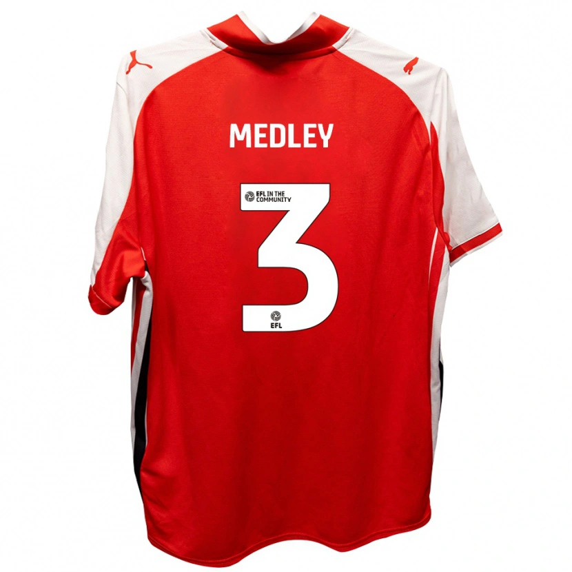 Danxen Heren Zech Medley #3 Rood Wit Thuisshirt Thuistenue 2025/26 T-Shirt België