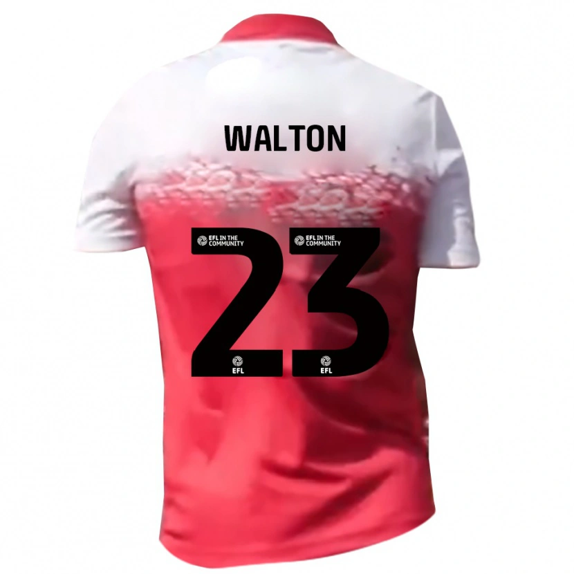 Danxen Heren Tyler Walton #23 Rood Wit Thuisshirt Thuistenue 2025/26 T-Shirt België