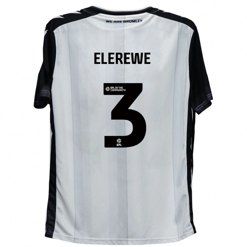 Danxen Heren Deji Elerewe #3 Wit Zwart Thuisshirt Thuistenue 2025/26 T-Shirt België