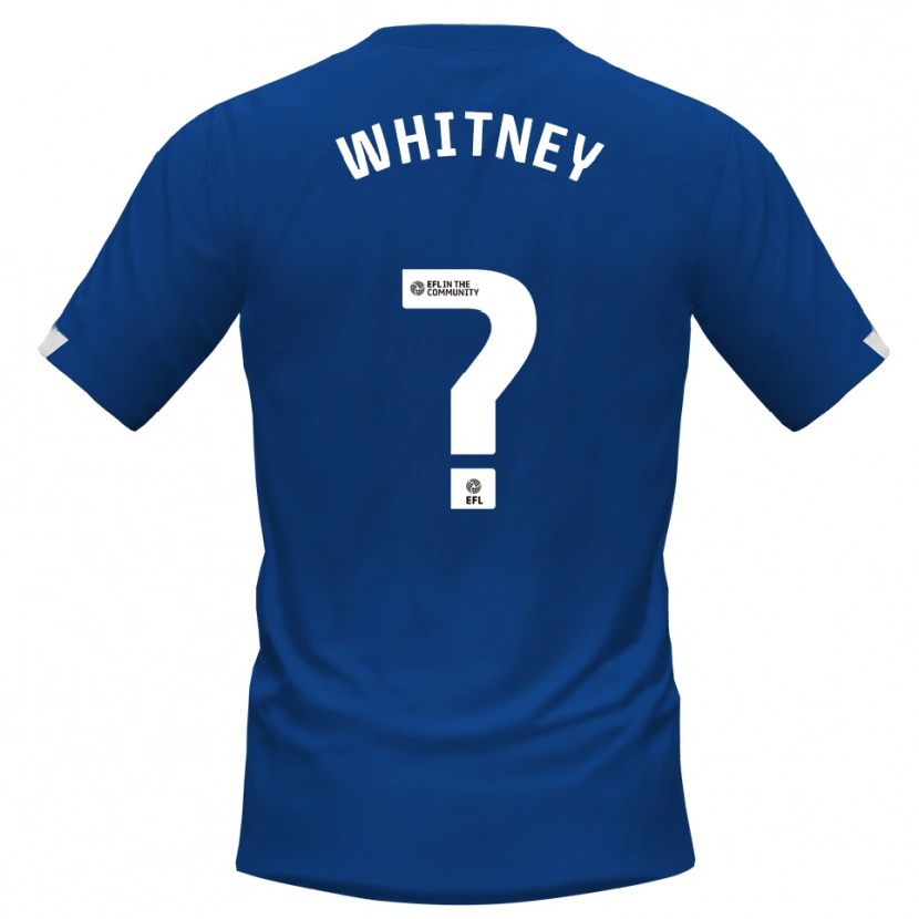 Danxen Heren Alex Whitney #0 Blauw Wit Thuisshirt Thuistenue 2025/26 T-Shirt België