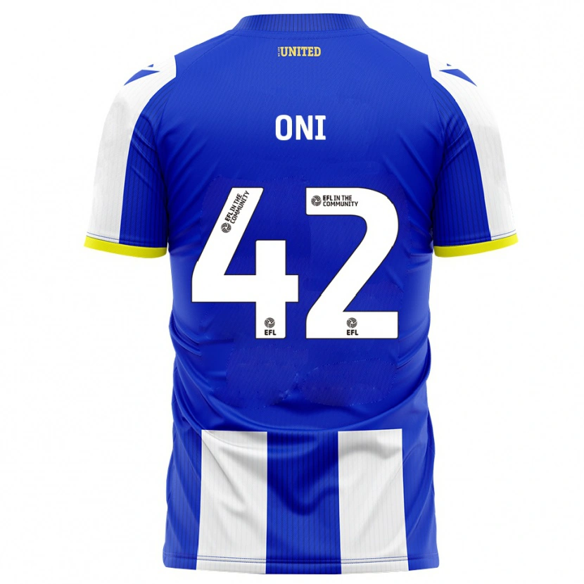 Danxen Heren Milton Oni #42 Blauw Wit Thuisshirt Thuistenue 2025/26 T-Shirt België