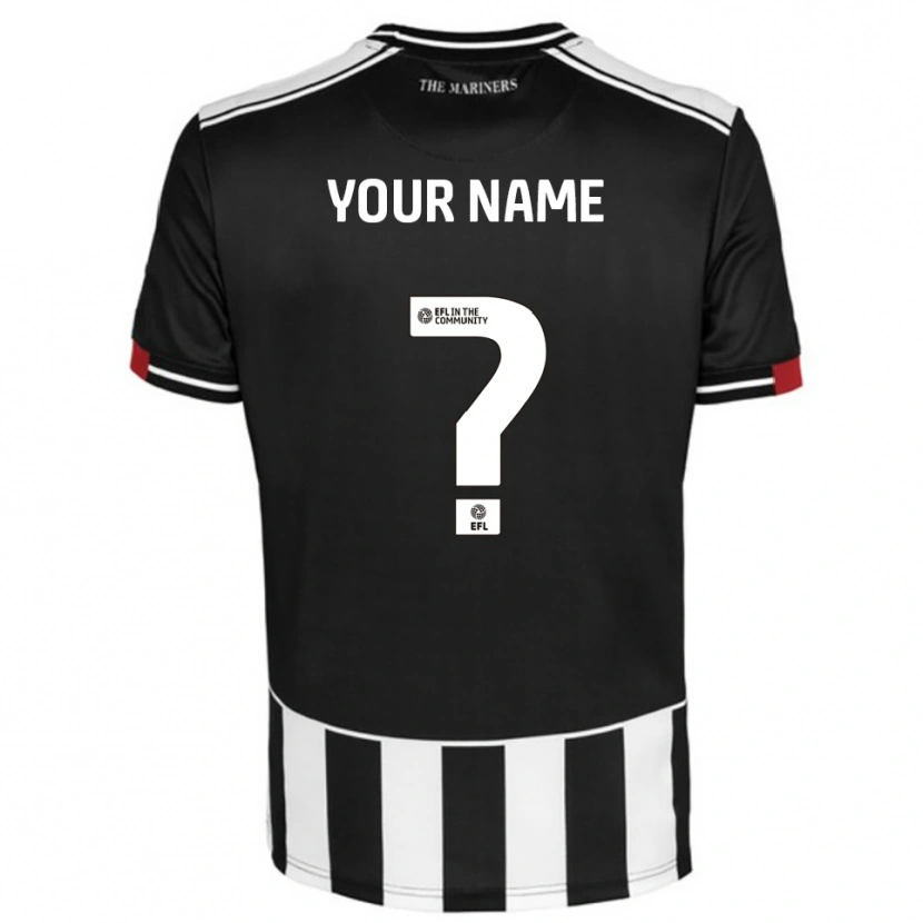 Danxen Heren Uw Naam #0 Zwart Wit Rood Thuisshirt Thuistenue 2025/26 T-Shirt België