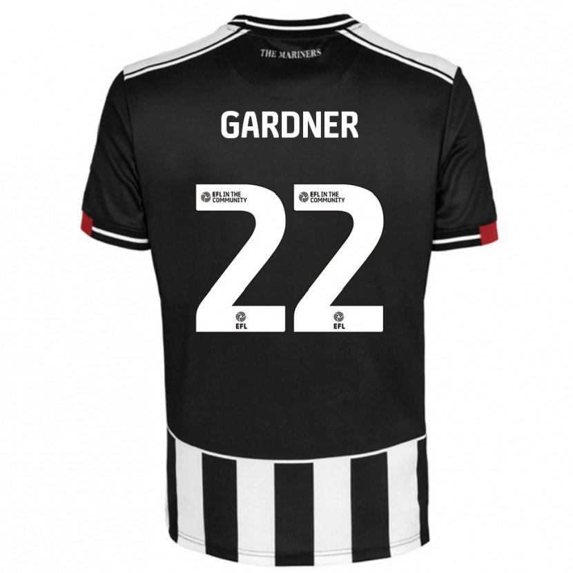Danxen Heren Cameron Gardner #22 Zwart Wit Rood Thuisshirt Thuistenue 2025/26 T-Shirt België