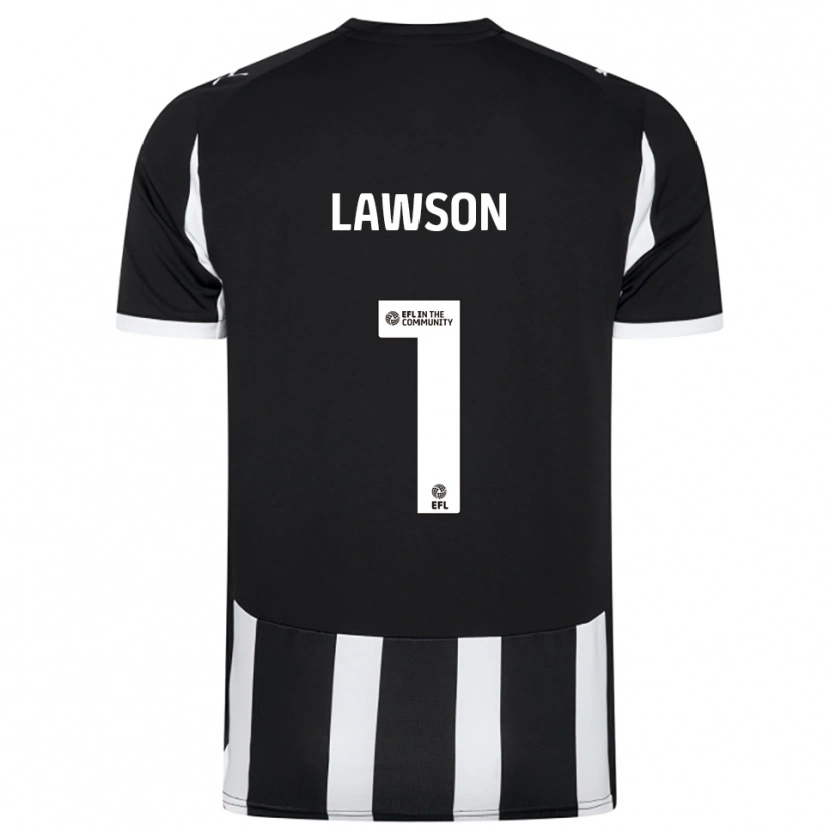 Danxen Heren Harvey Lawson #1 Zwart Wit Thuisshirt Thuistenue 2025/26 T-Shirt België
