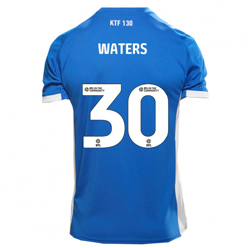 Danxen Heren Billy Waters #30 Blauw Wit Thuisshirt Thuistenue 2025/26 T-Shirt België