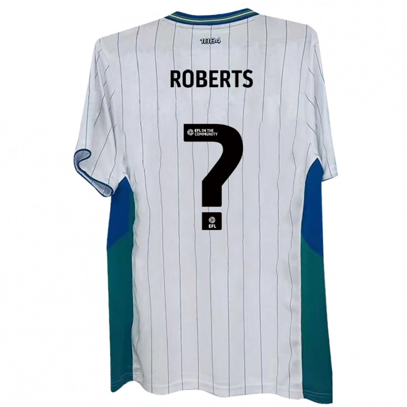 Danxen Heren Liz Roberts #0 Wit Groen Blauw Thuisshirt Thuistenue 2025/26 T-Shirt België