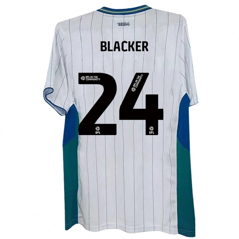 Danxen Heren Billy Blacker #24 Wit Groen Blauw Thuisshirt Thuistenue 2025/26 T-Shirt België