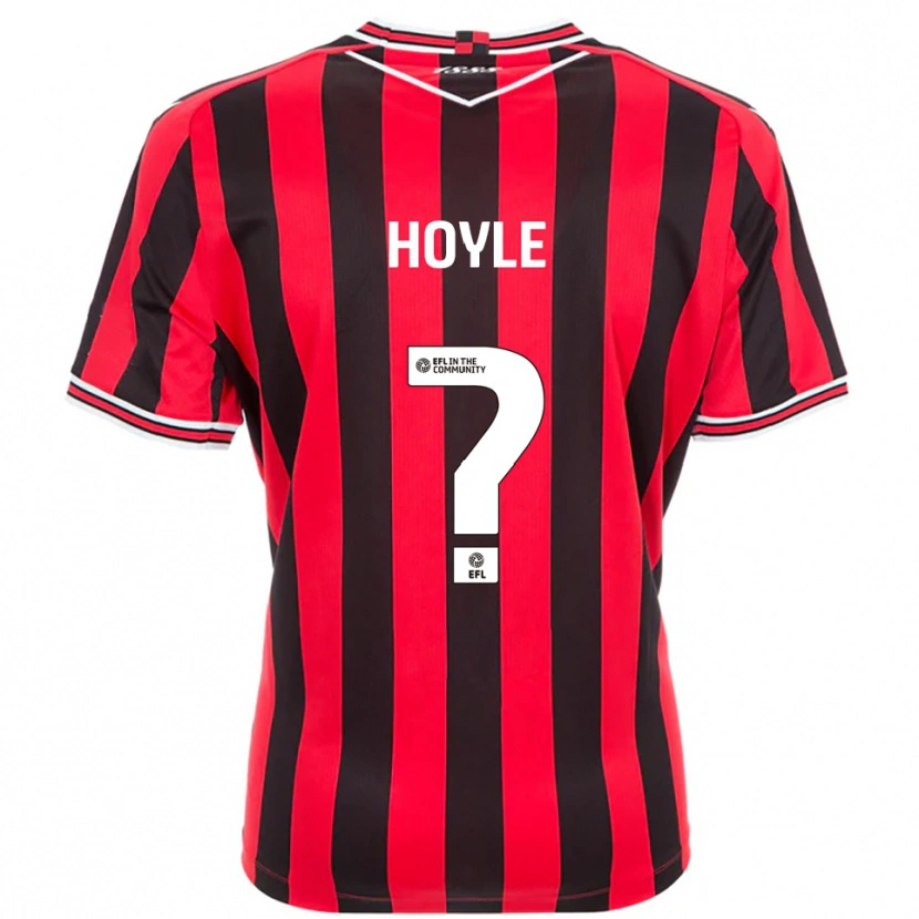 Danxen Heren Lauren Hoyle #0 Rood Zwart Thuisshirt Thuistenue 2025/26 T-Shirt België