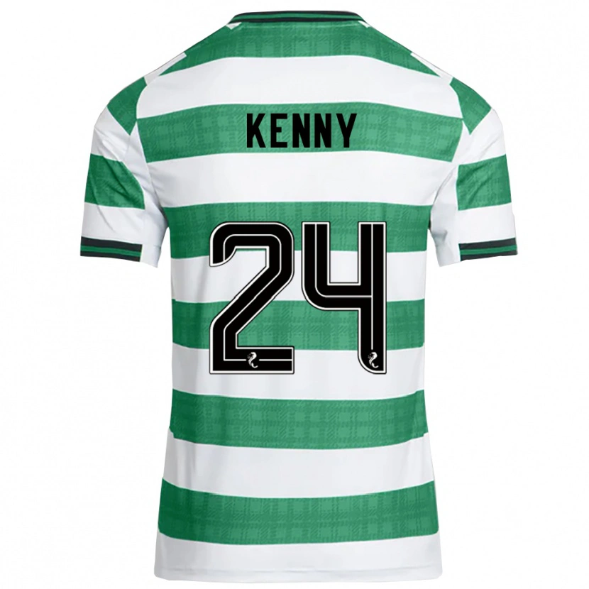 Danxen Heren Johnny Kenny #24 Groen Wit Thuisshirt Thuistenue 2025/26 T-Shirt België