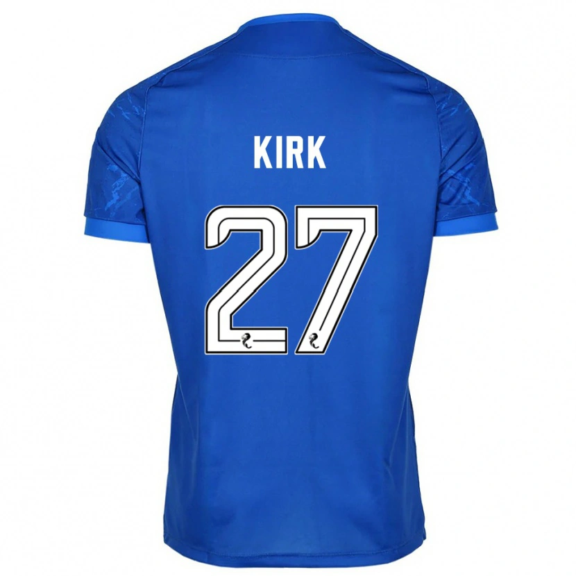 Danxen Heren Makenzie Kirk #27 Blauw Wit Thuisshirt Thuistenue 2025/26 T-Shirt België