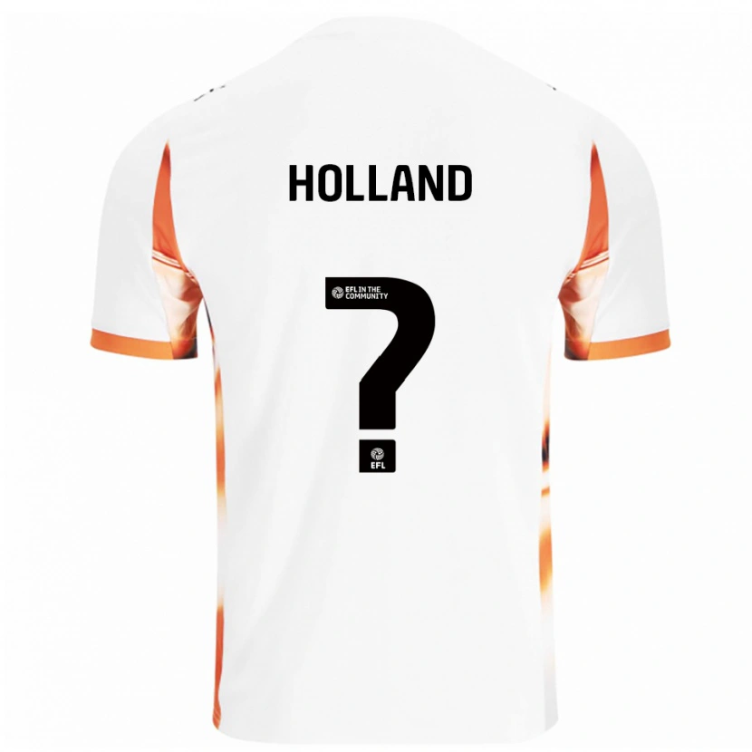 Danxen Heren Bella Holland #0 Wit Oranje Zwart Uitshirt Uittenue 2025/26 T-Shirt België