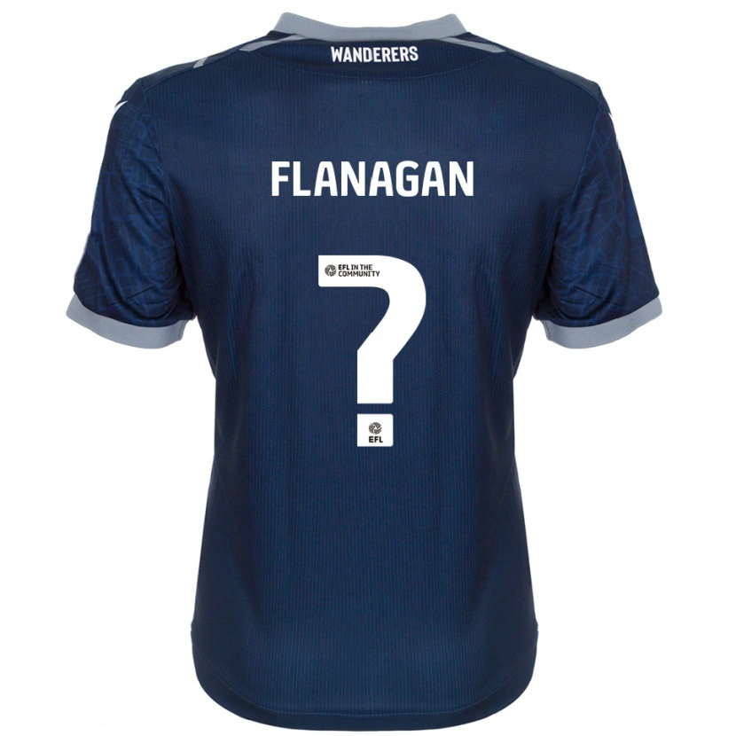 Danxen Heren Ocean Flanagan #0 Marine Grijs Uitshirt Uittenue 2025/26 T-Shirt België