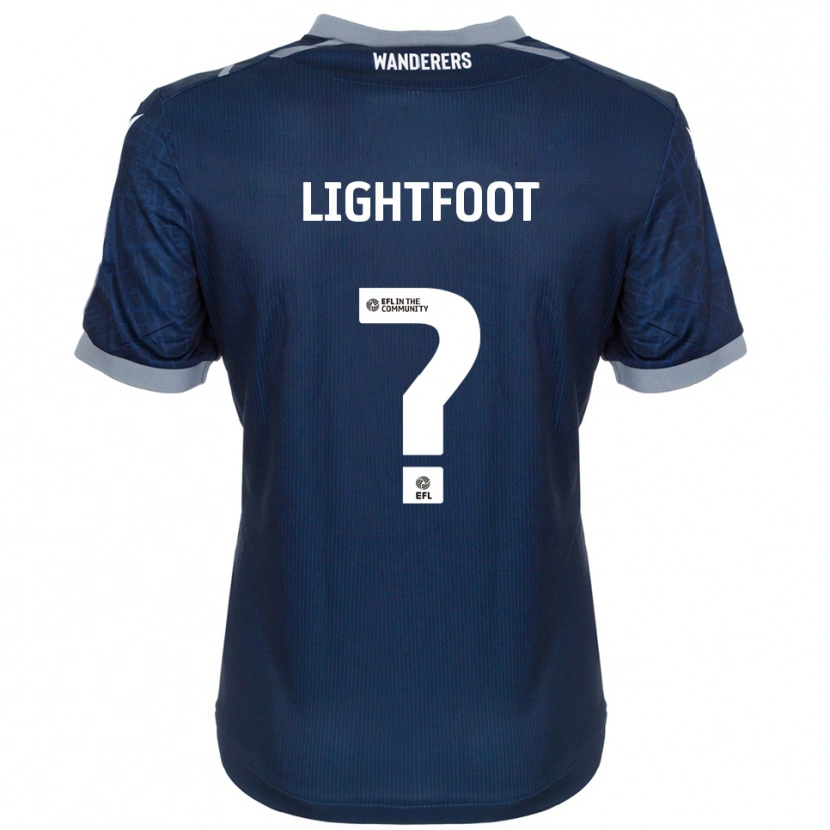 Danxen Heren Jessica Lightfoot #0 Marine Grijs Uitshirt Uittenue 2025/26 T-Shirt België