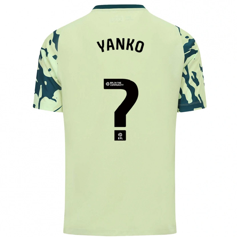 Danxen Heren Nativ Yanko #0 Donkergroen Uitshirt Uittenue 2025/26 T-Shirt België