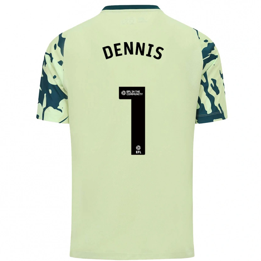 Danxen Heren Jake Dennis #1 Donkergroen Uitshirt Uittenue 2025/26 T-Shirt België