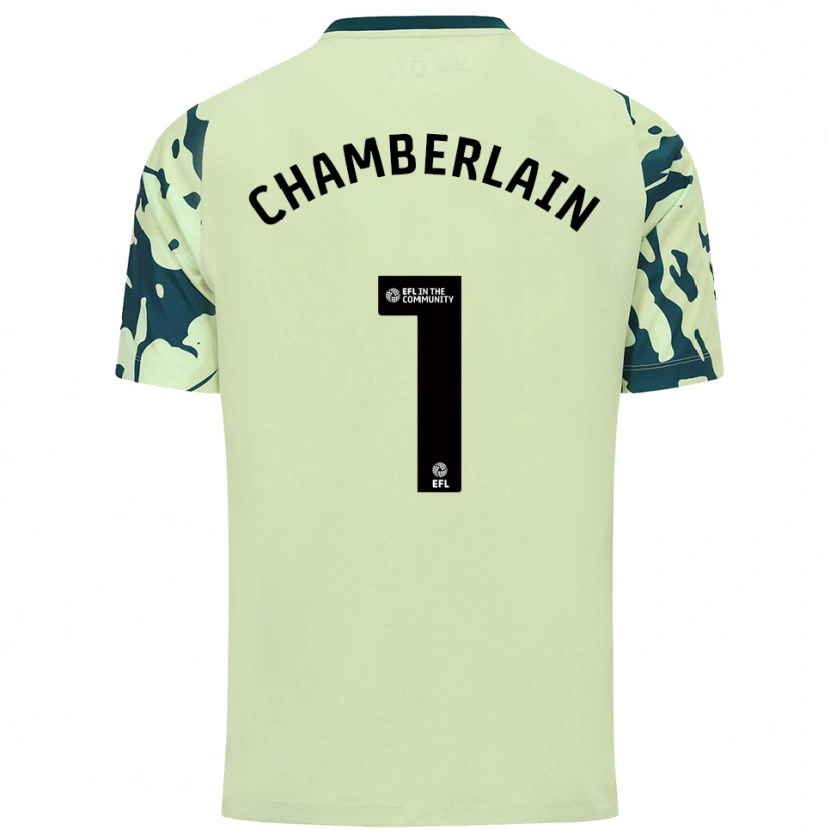 Danxen Heren Ceryn Chamberlain #1 Donkergroen Uitshirt Uittenue 2025/26 T-Shirt België