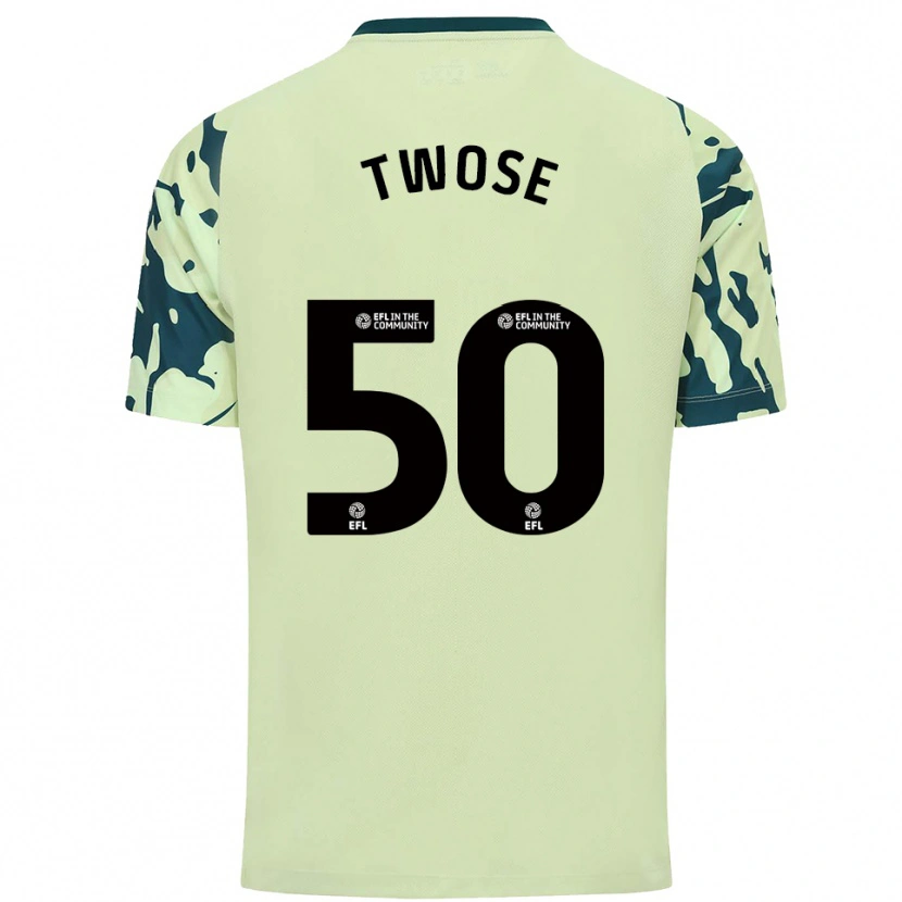 Danxen Heren Cody Twose #50 Donkergroen Uitshirt Uittenue 2025/26 T-Shirt België