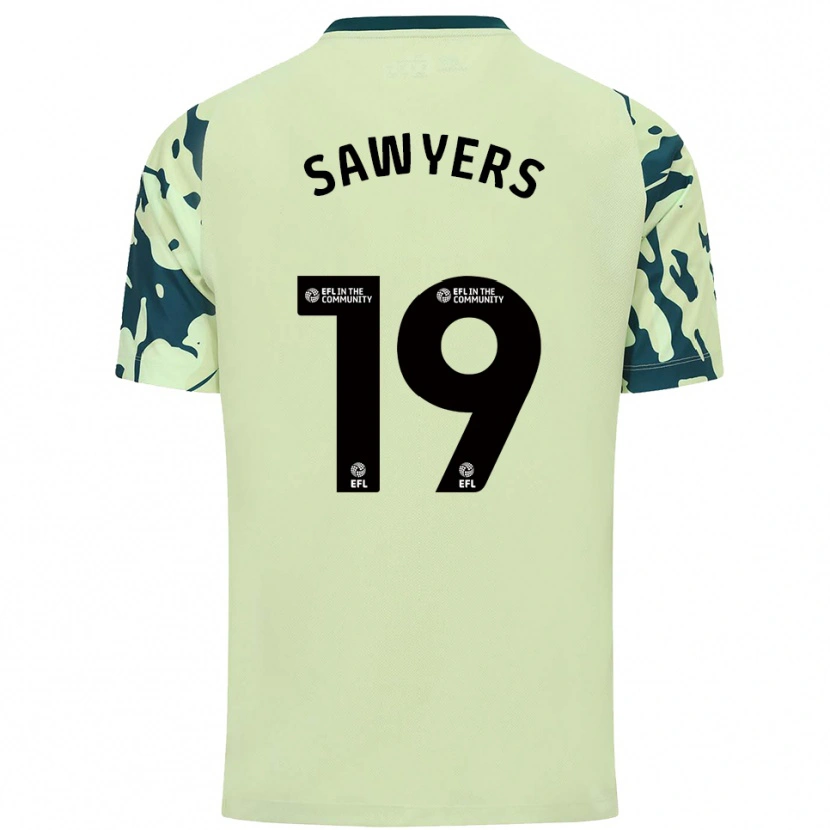 Danxen Heren Romaine Sawyers #19 Donkergroen Uitshirt Uittenue 2025/26 T-Shirt België